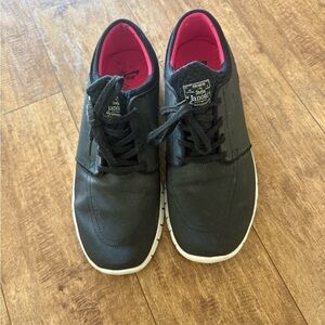 Nike SB Stefan Janoski Black Leather Sneakers